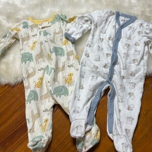 Le Top Gerber footie sleeper